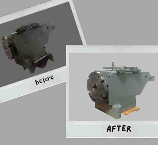 Wind turbine gearbox repair